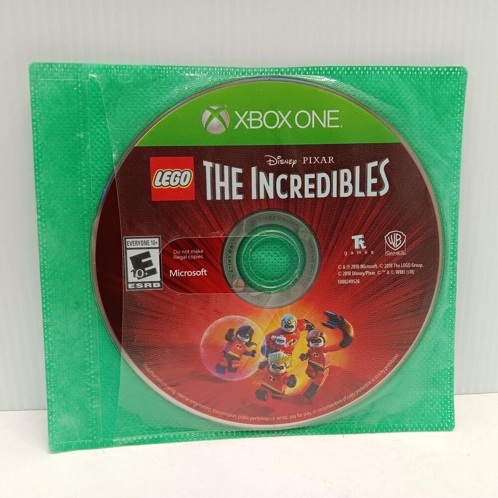 Lego The Incredibles - XBOX ONE - TakeTwo Interactive Disc Only Good Condition